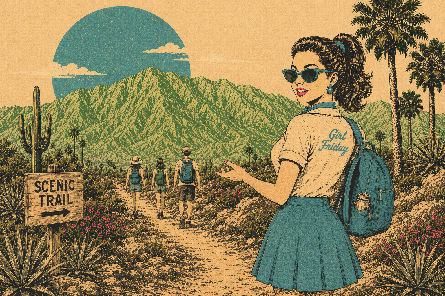 Palm Springs Girl Friday